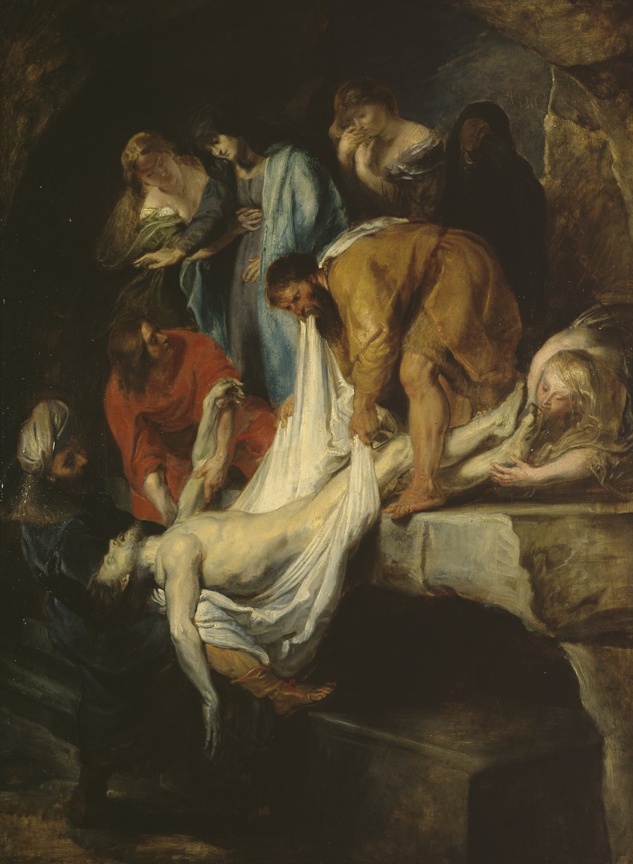Entombment بواسطة بيتر بول روبنز