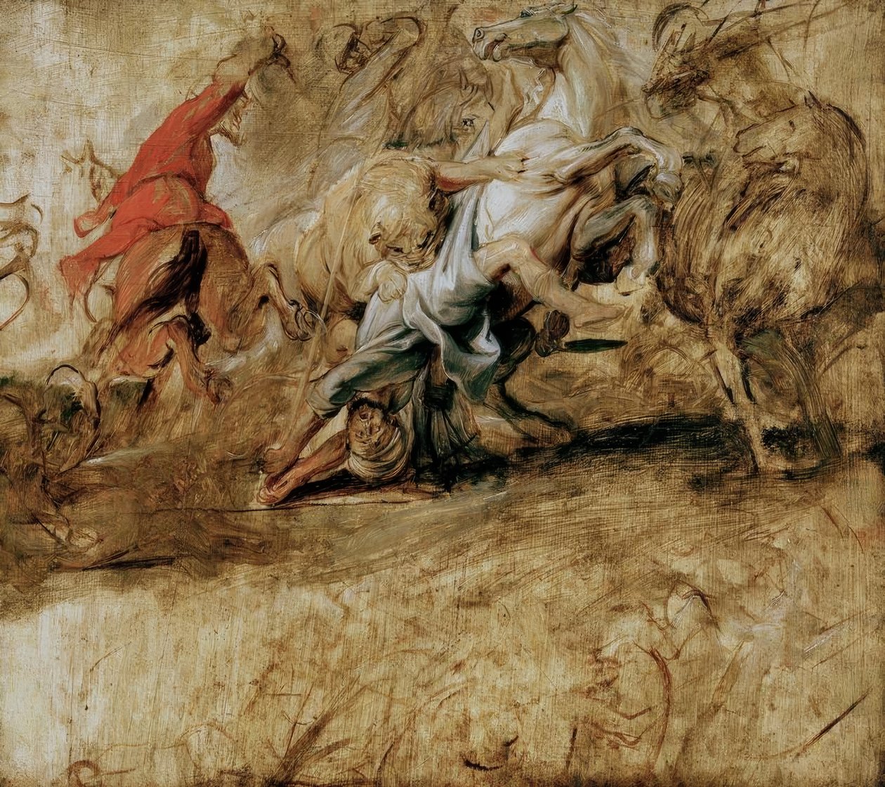 Löwenjagd بواسطة بيتر بول روبنز
