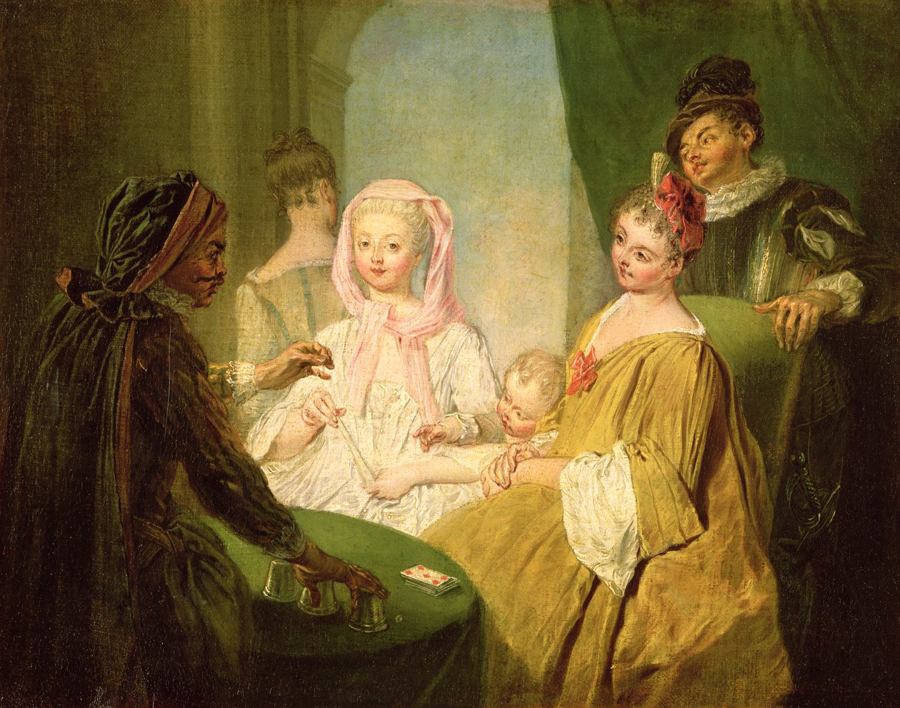 Conjuror ، 1720-25 بواسطة فيليب ميرسير