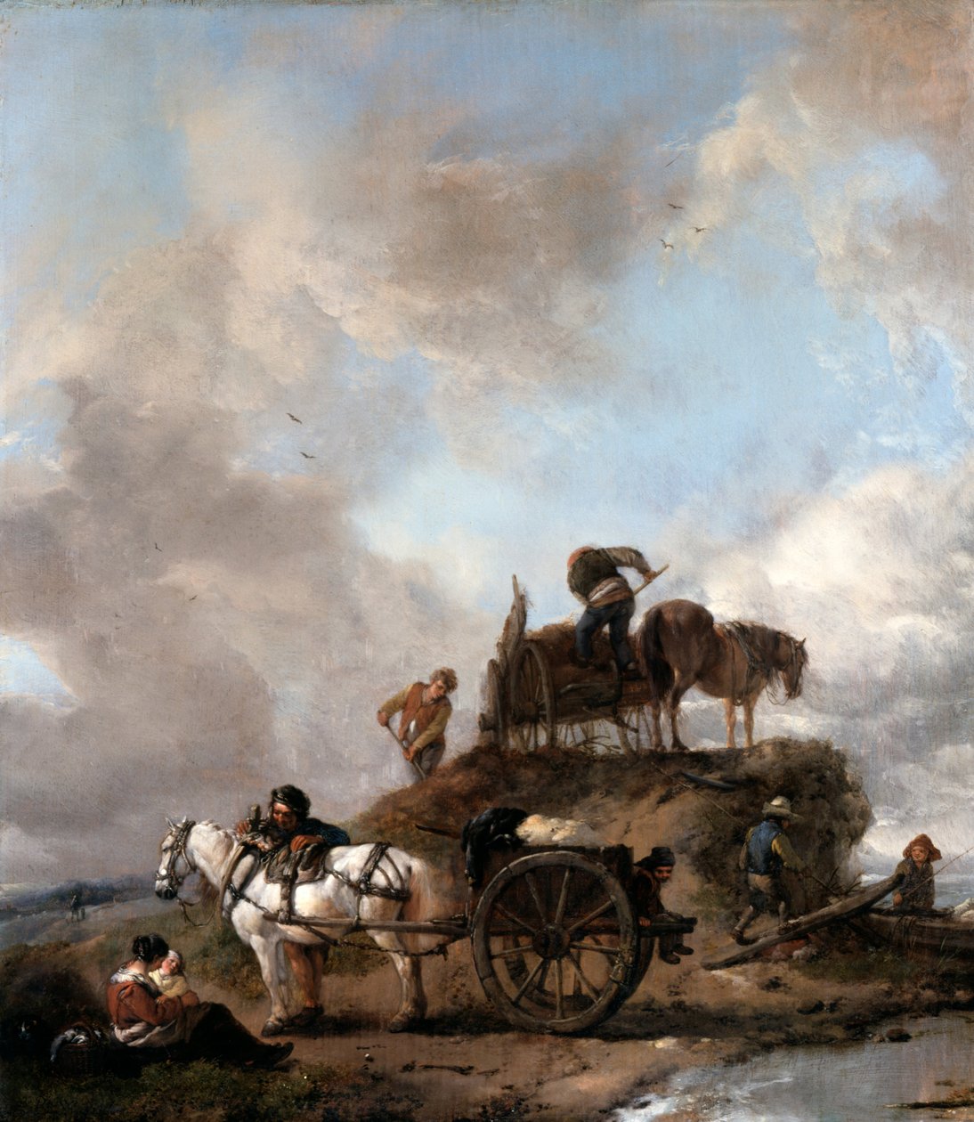 الفلاحون في الحقول- Hay Harvest بواسطة فيليبس Wwwerman