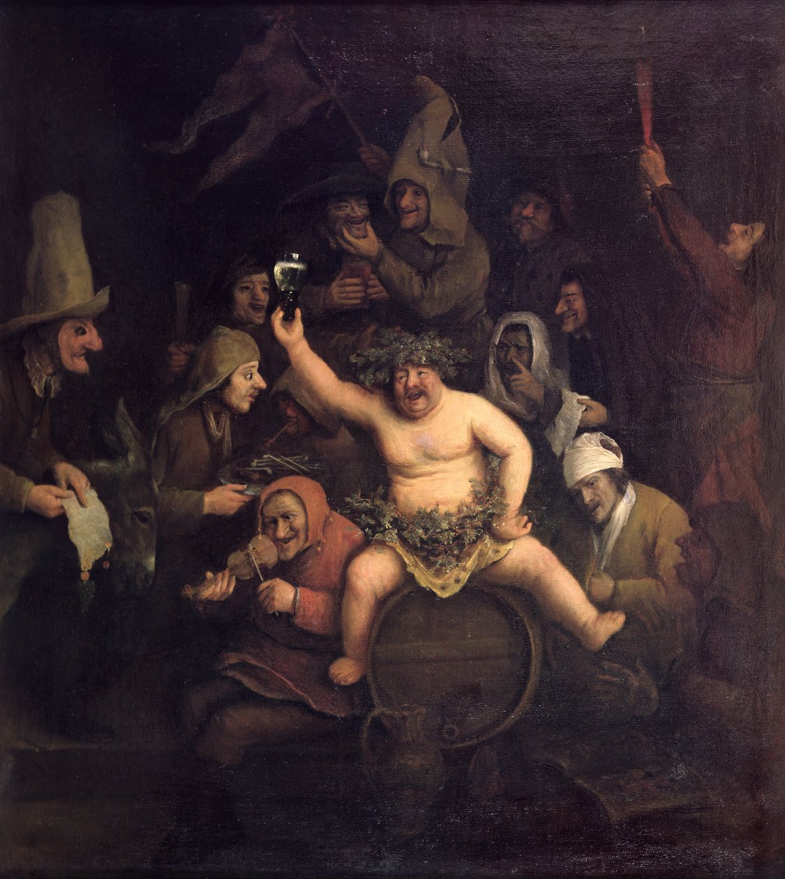 عيد باكوس ، 1654 بواسطة فيليبس دي كونينك