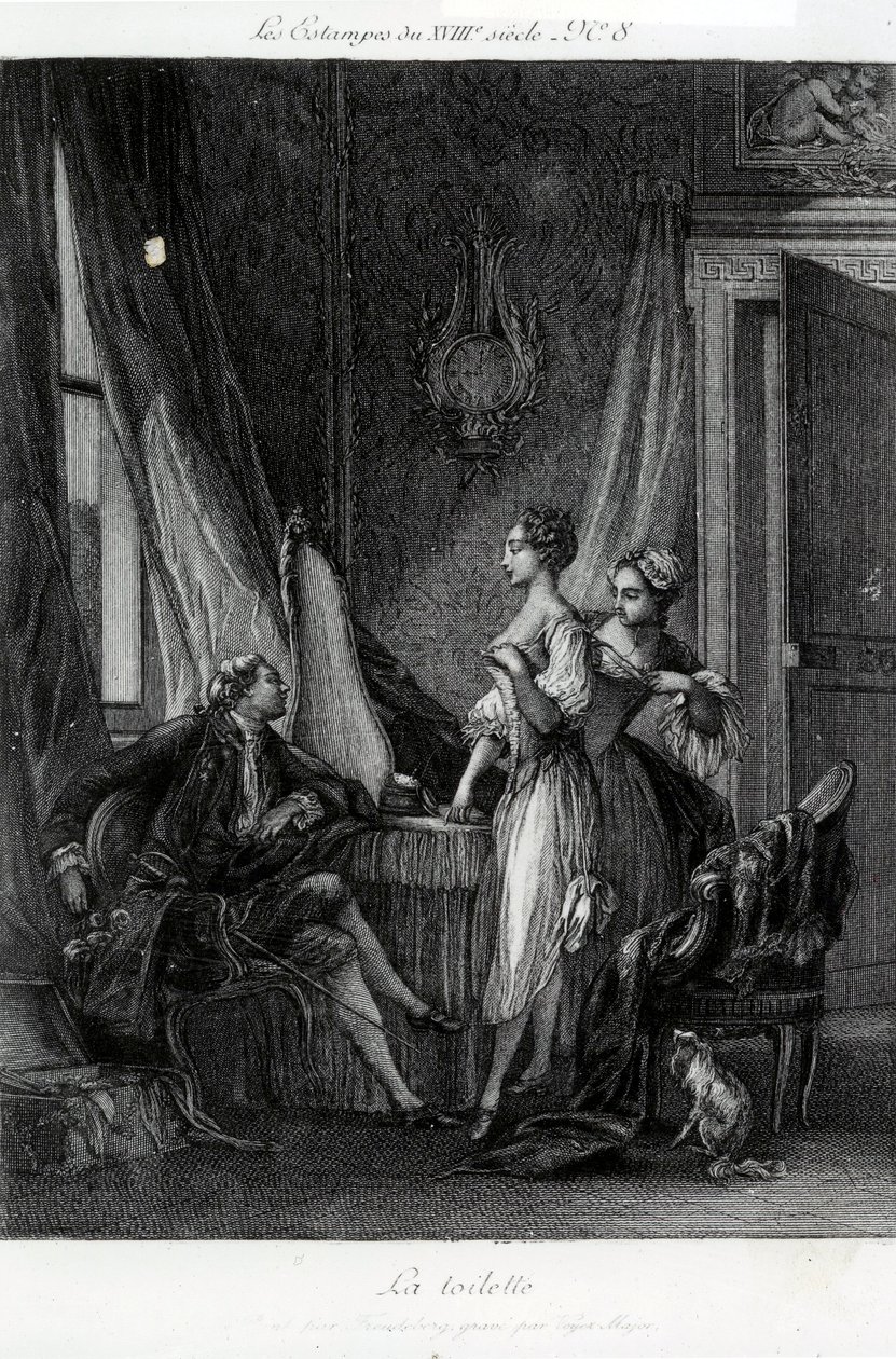 لا تواليت ، 1771 بواسطة بيار أنطوان بودوان