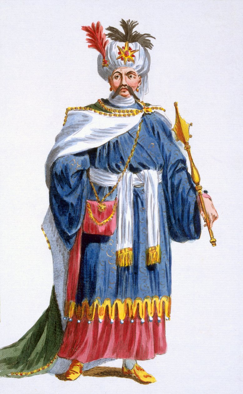 الإمبراطور الياباني كاوغون ، 1780 بواسطة بيير دوفلوس