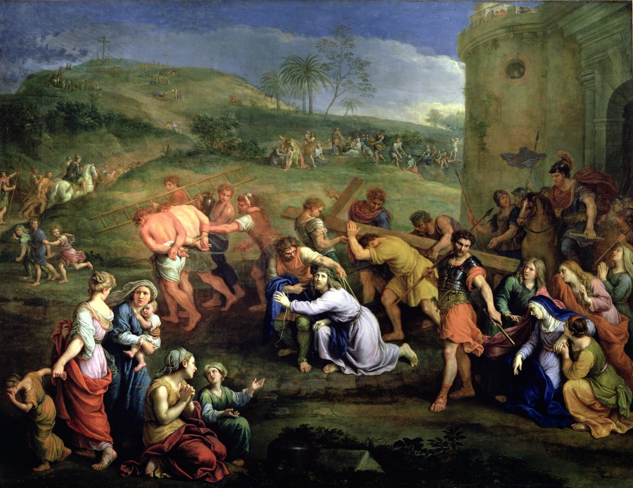 المسيح يحمل الصليب ، 1684 بواسطة بيير مينارد