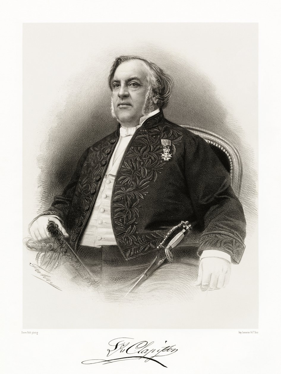 لويس كلابيسون ، 1865-66 بواسطة بيير بيتيت