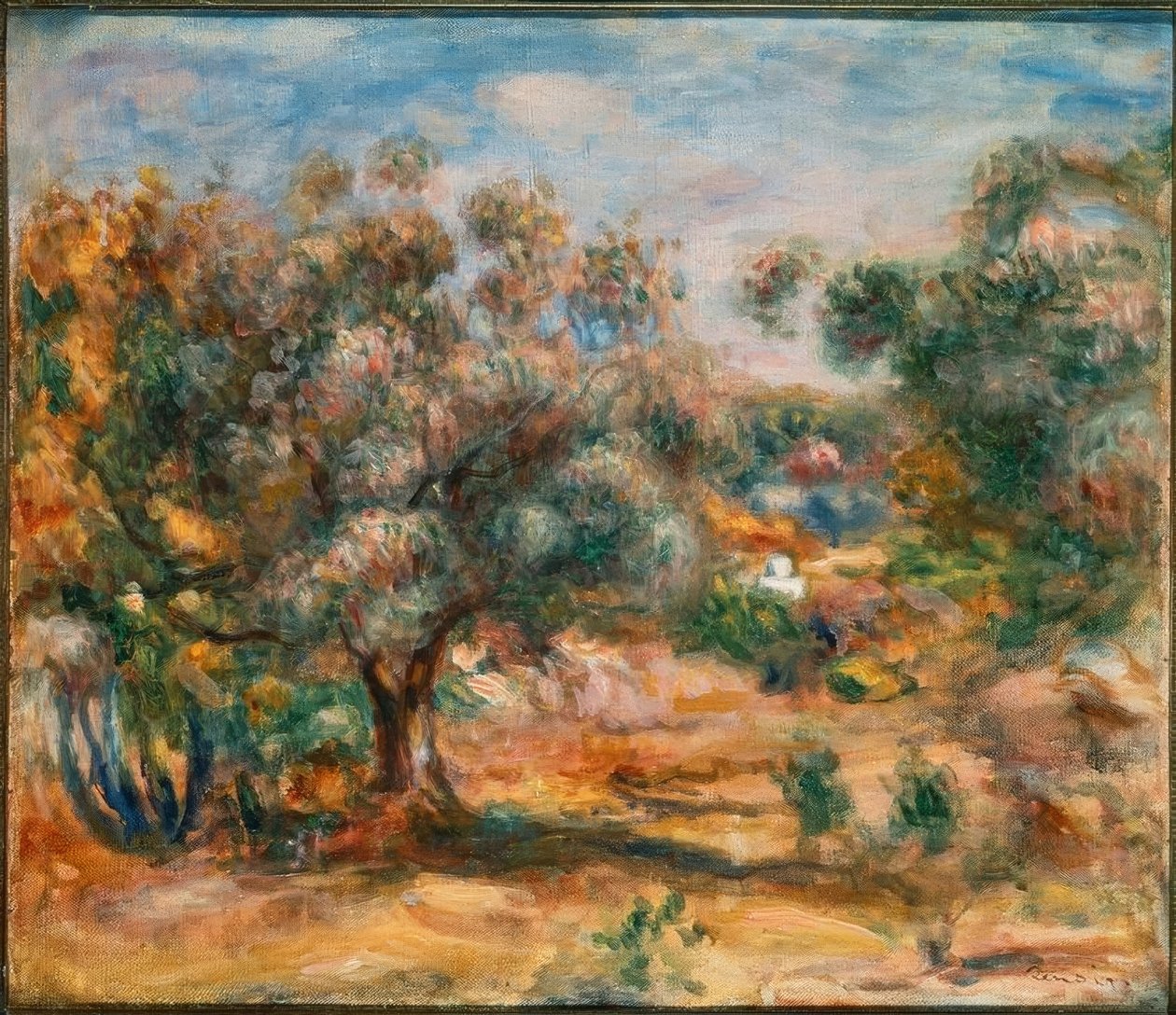 Cagnes بواسطة بيير أوغست رينوار