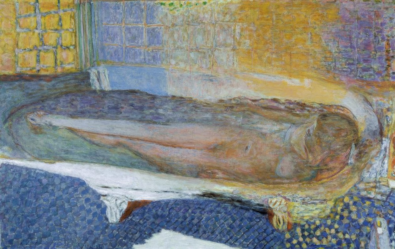 عارية في الحمام بواسطة بيير بونارد