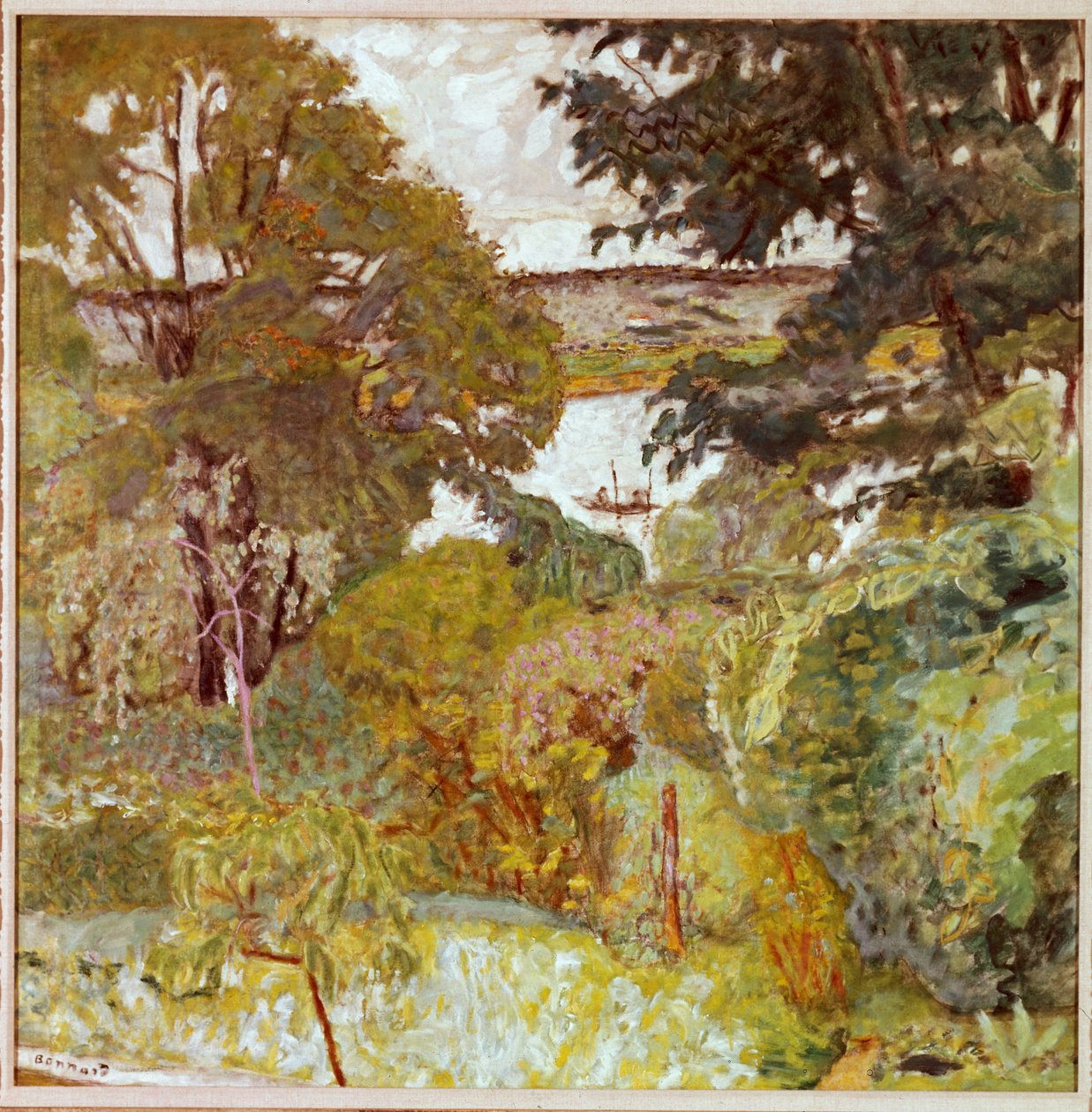 The Seine at Vernonnet, ca 1930 بواسطة بيير بونارد
