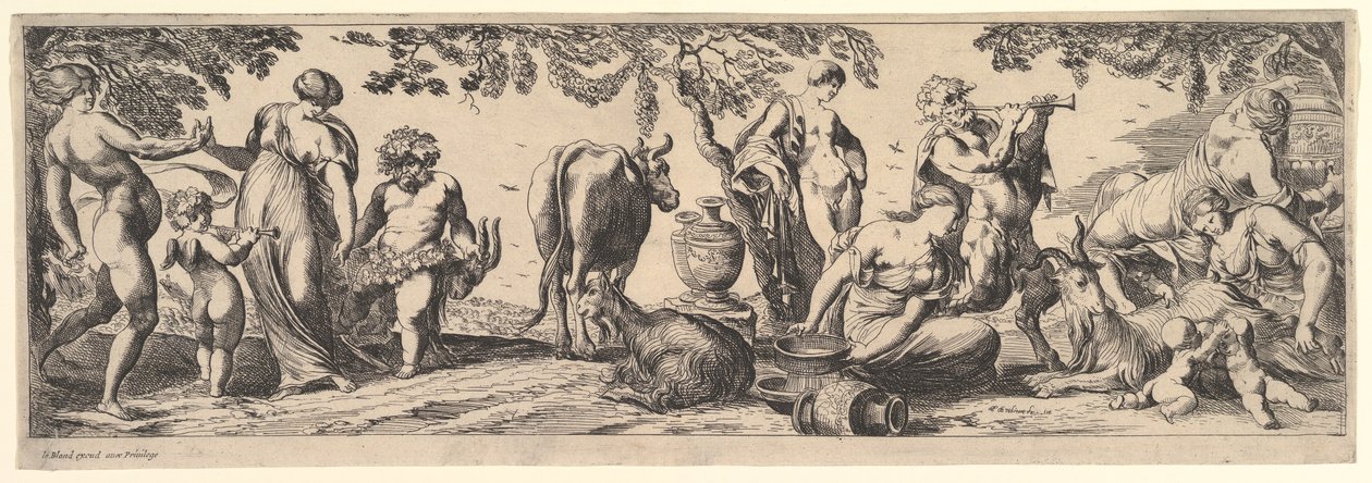 باتشانال ، 1615-42. بواسطة بيير بريبيت