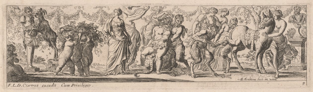 Silenus سكران بواسطة بيير بريبيت