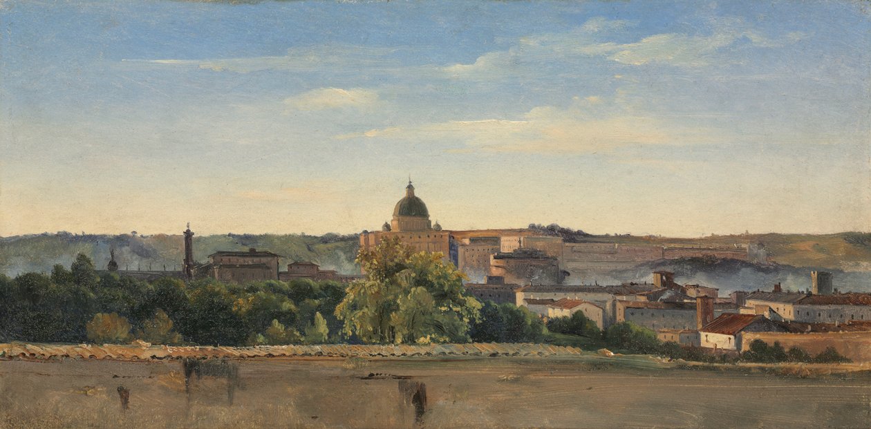 منظر لروما ، ج. 1782-1784. بواسطة بيير هنري دي فالنسيان