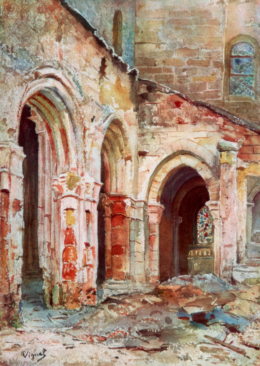 كنيسة سرمايز ، 1914 ، 1926. بواسطة بيير فيجنال
