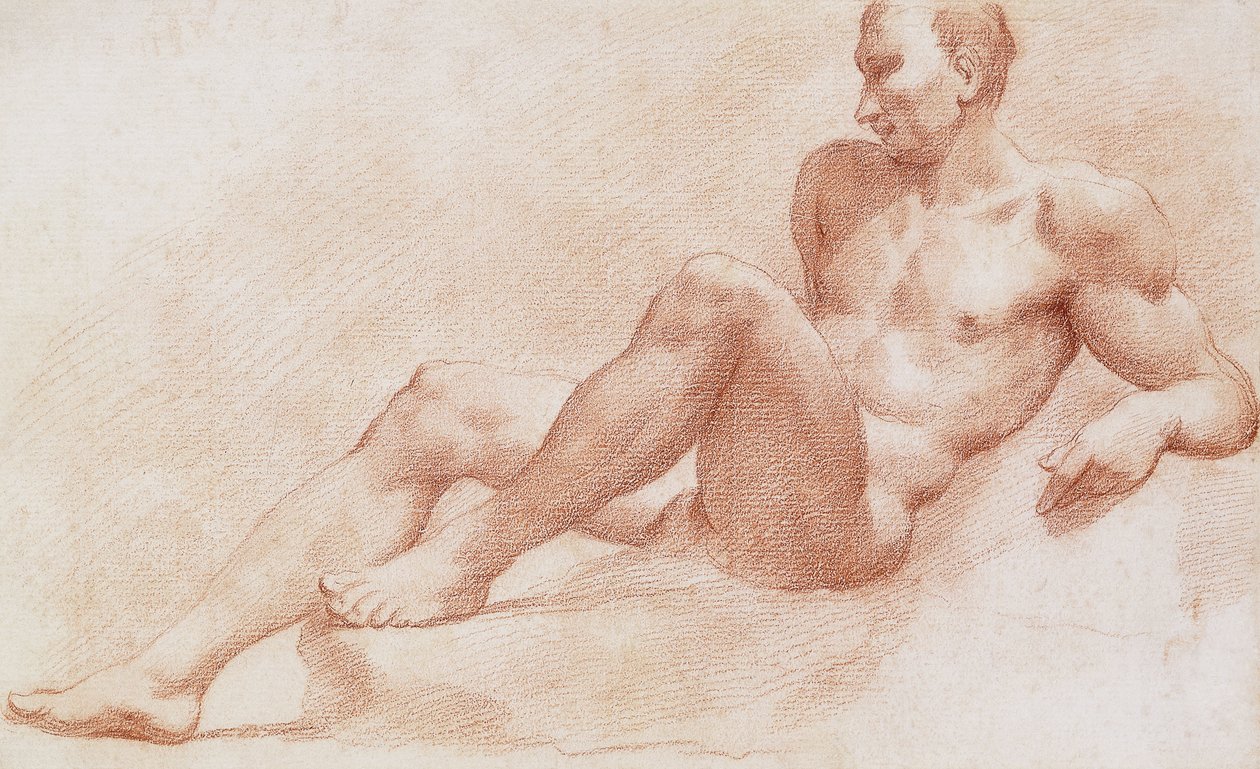 عاري مستلق ، بواسطة بيترو دانديني