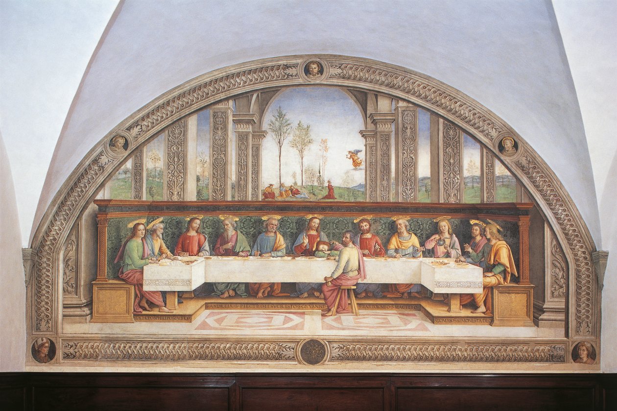The Last Supper بواسطة بيترو بيروجينو