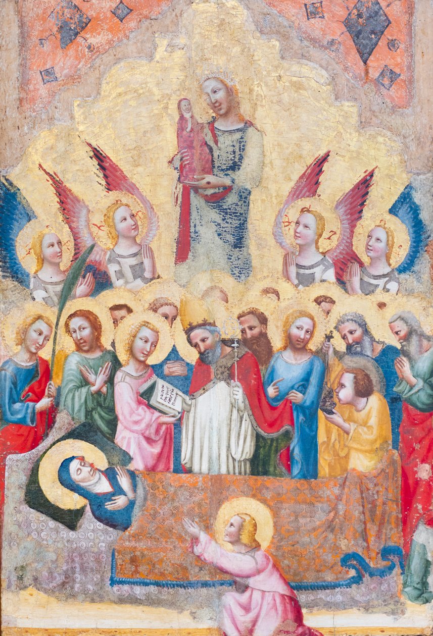 موت العذراء بواسطة Pseudo Jacopino di Francesco