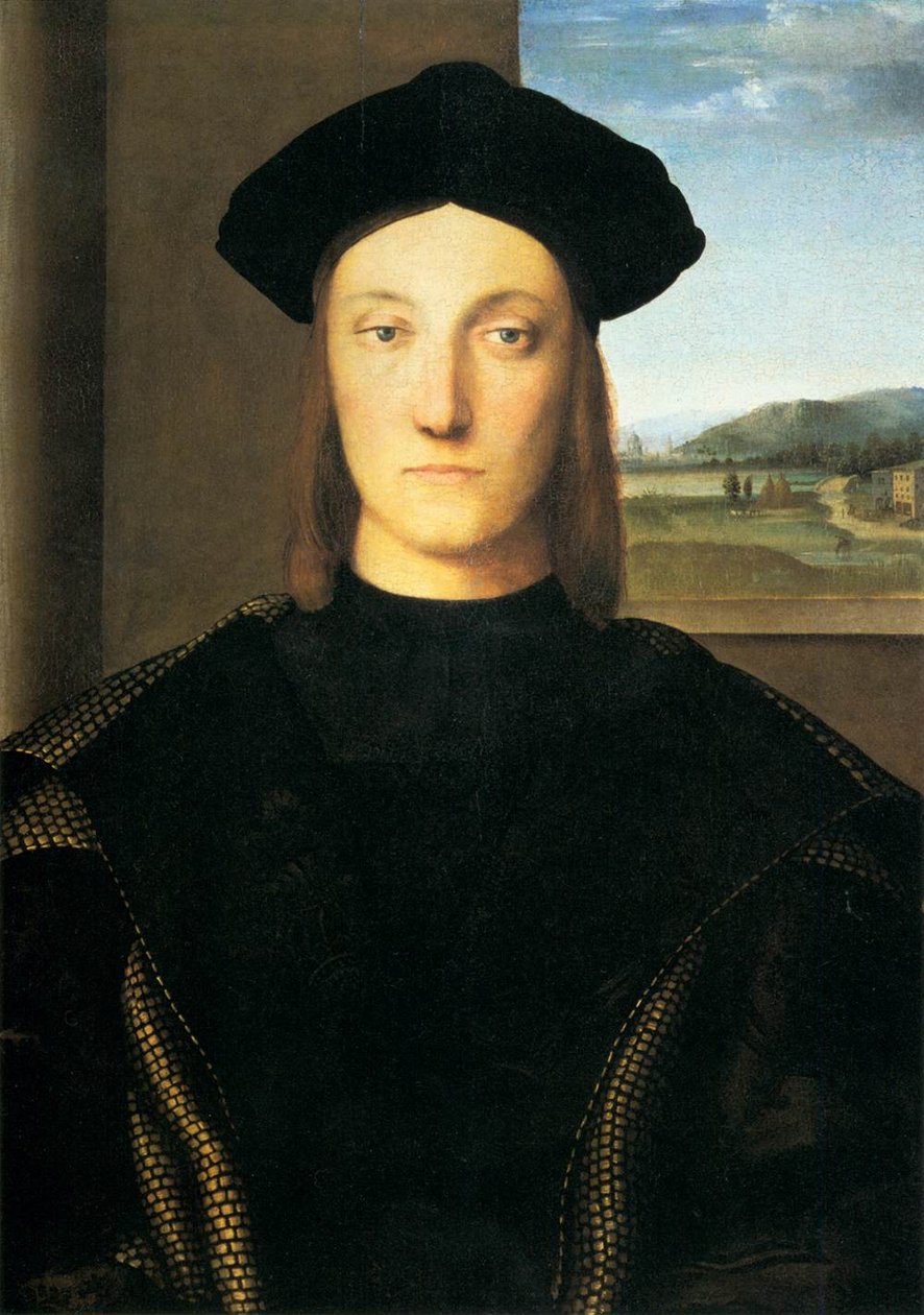 Guidobaldo da Montefeltro بواسطة رافايللو سانزيو رافائيل