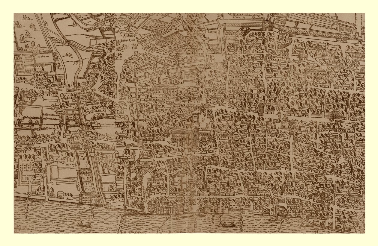مدينتنا ، c1560-1620 ، 1886 بواسطة رالف أجاس