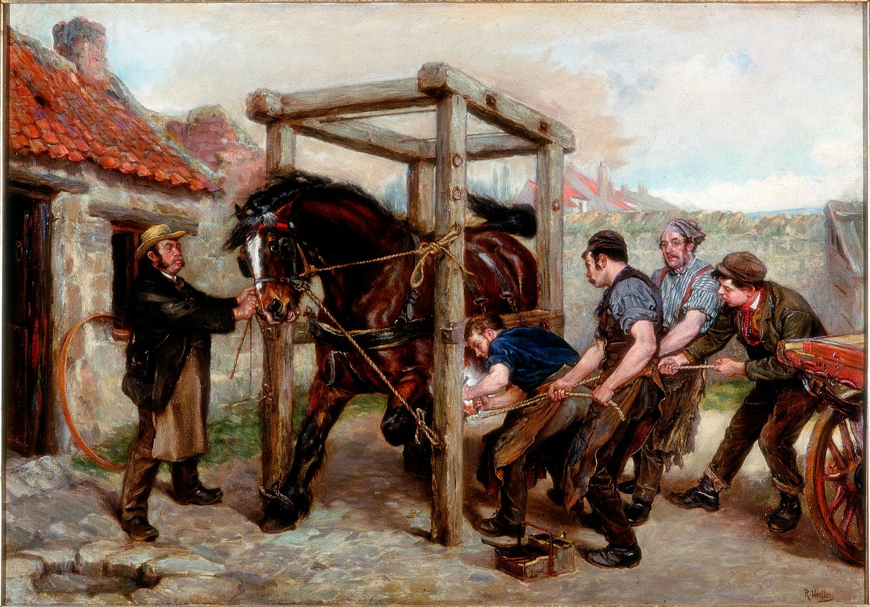 تزوير خليج ماري ، c.1885-90 بواسطة رالف هيدلي