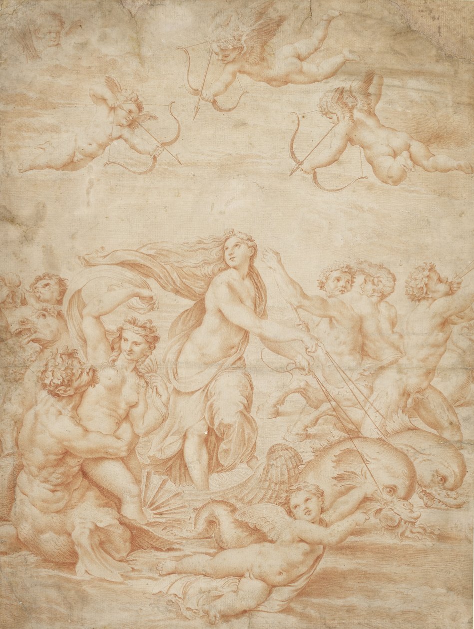 The Triumph of Galatea بواسطة بعد رافائيل