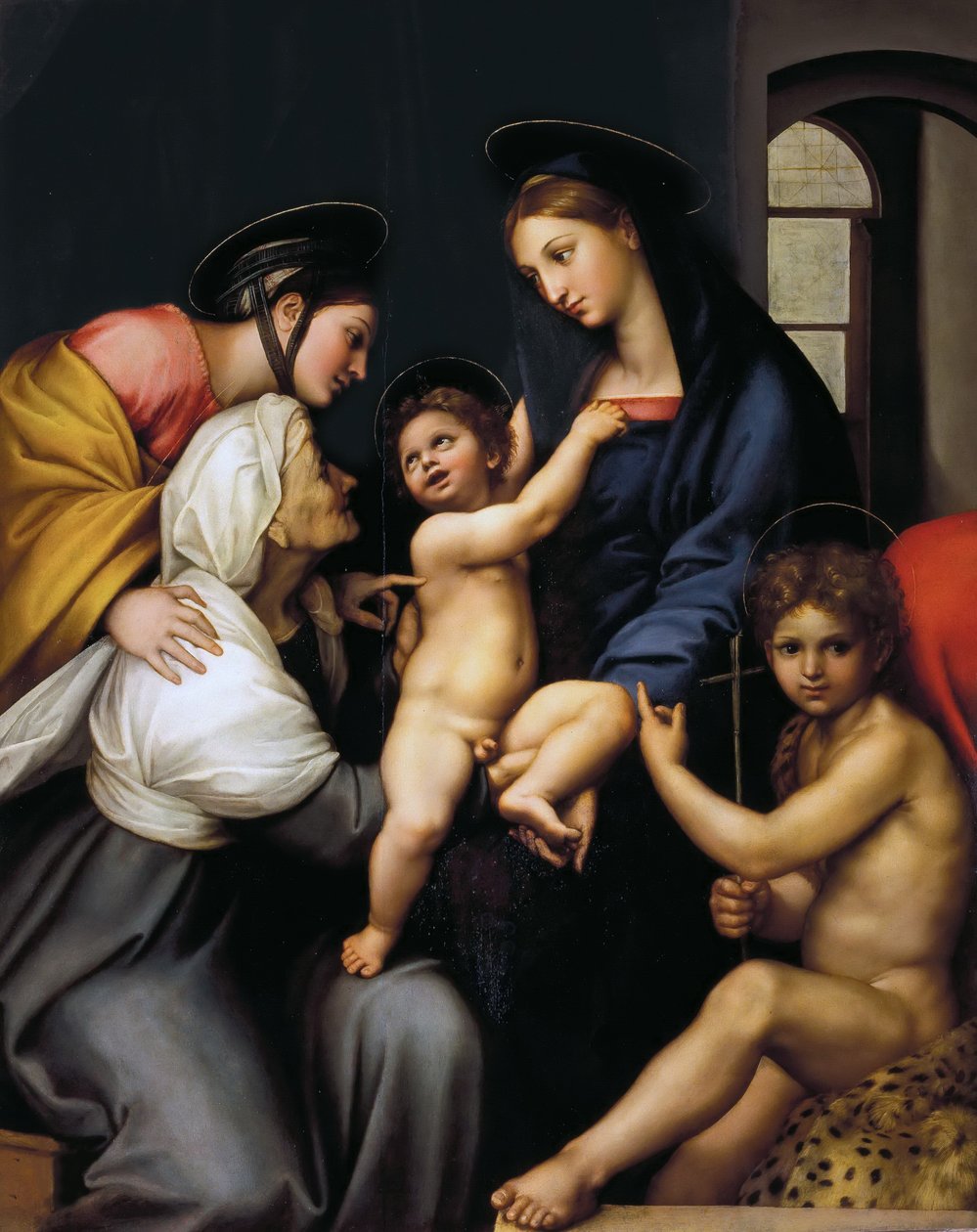 مادونا من عفريت ، 1513-1514. بواسطة رافائيل