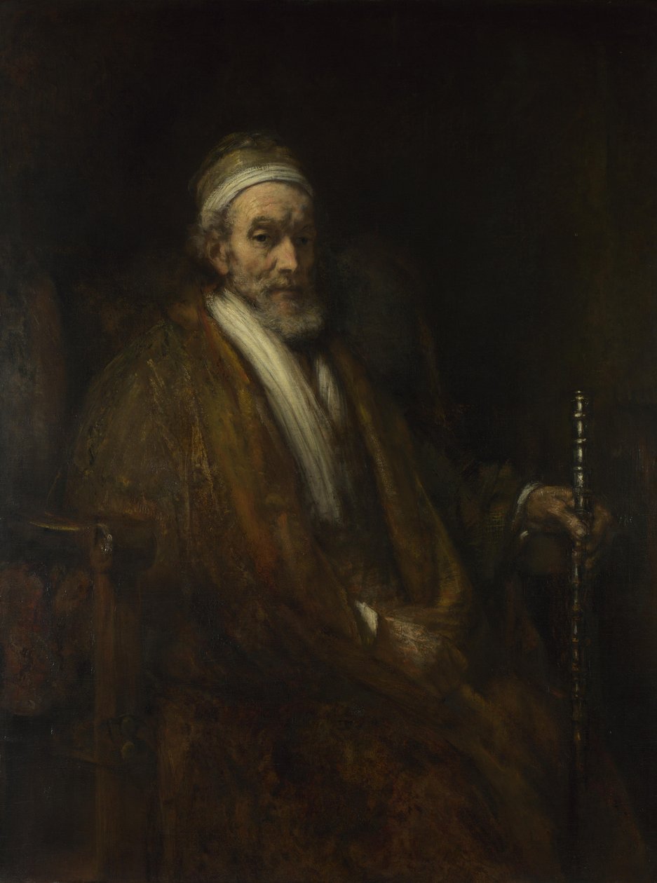 صورة رحلة يعقوب ، c.1661 بواسطة رامبرانت فان راين