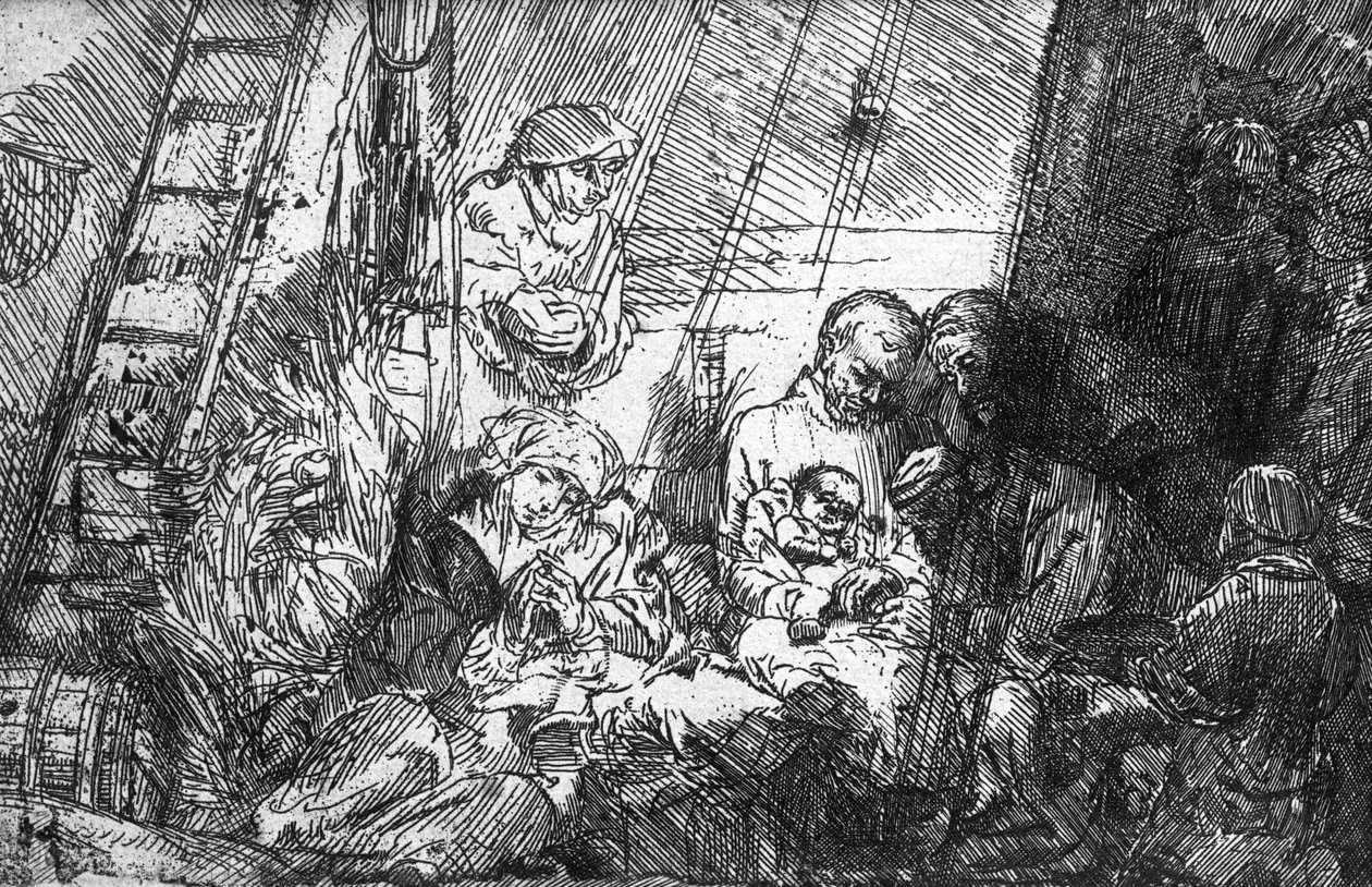 الختان ، 1654 بواسطة رامبرانت فان راين