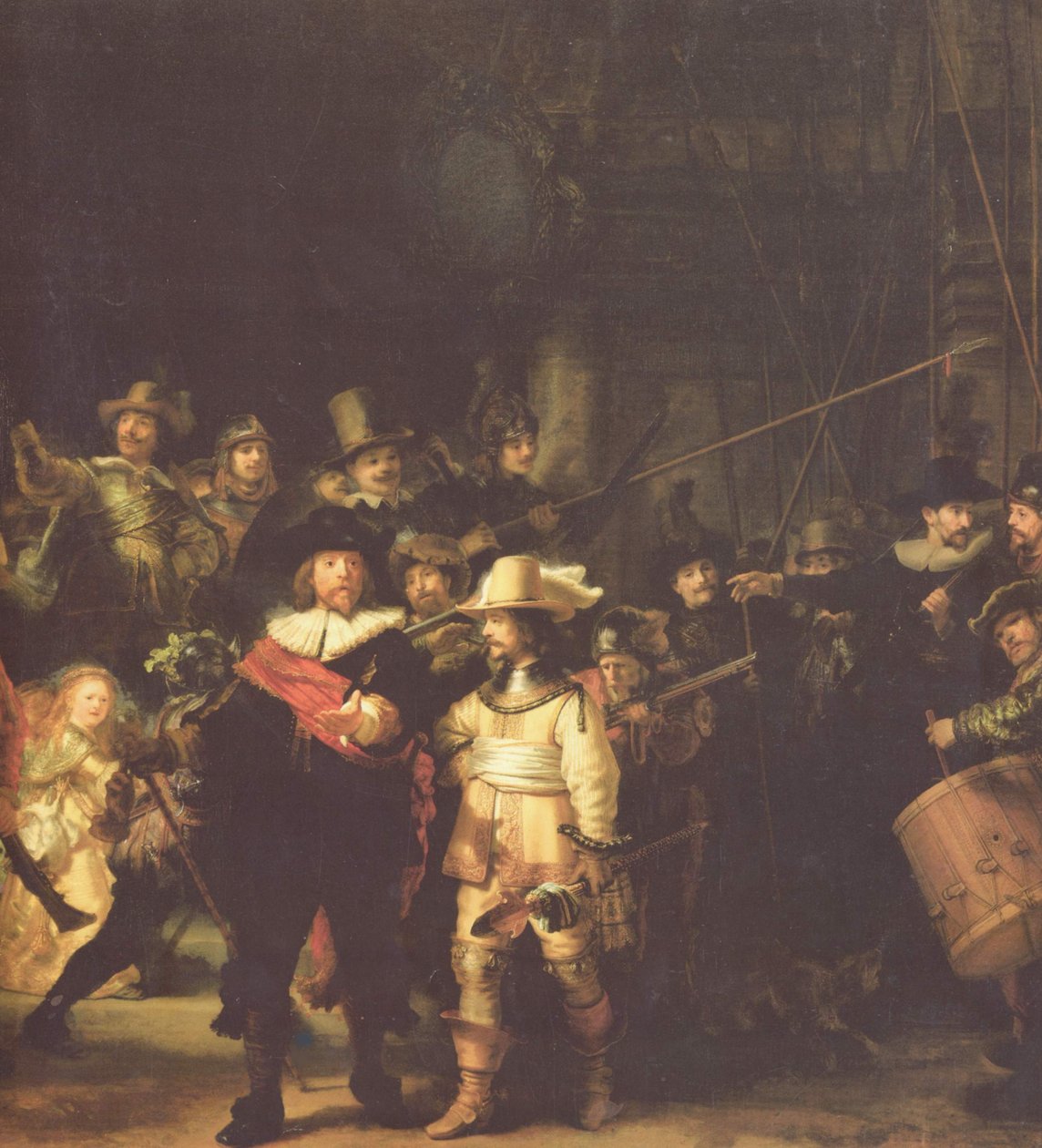 شركة Frans Banning Cocq و Willem van Ruytenburch بواسطة رامبرانت فان راين
