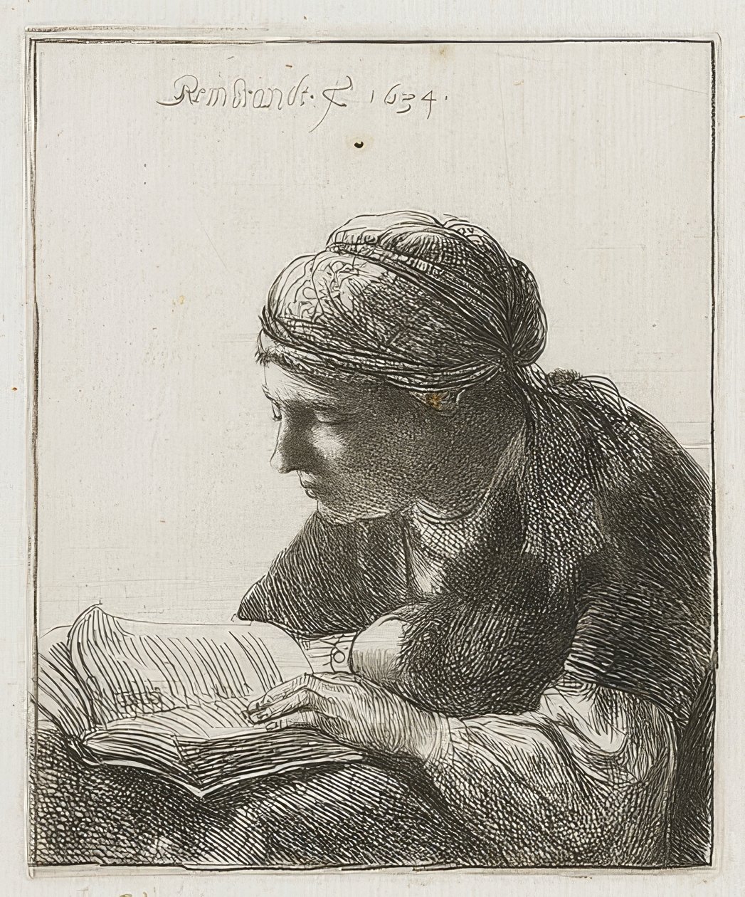 ليسيند. 1634 بواسطة رامبرانت فان راين