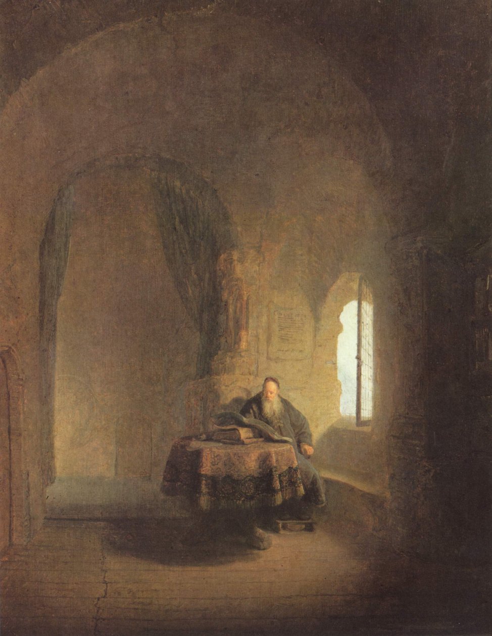 القديسة أناستاسيا ، 1660 بواسطة رامبرانت فان راين