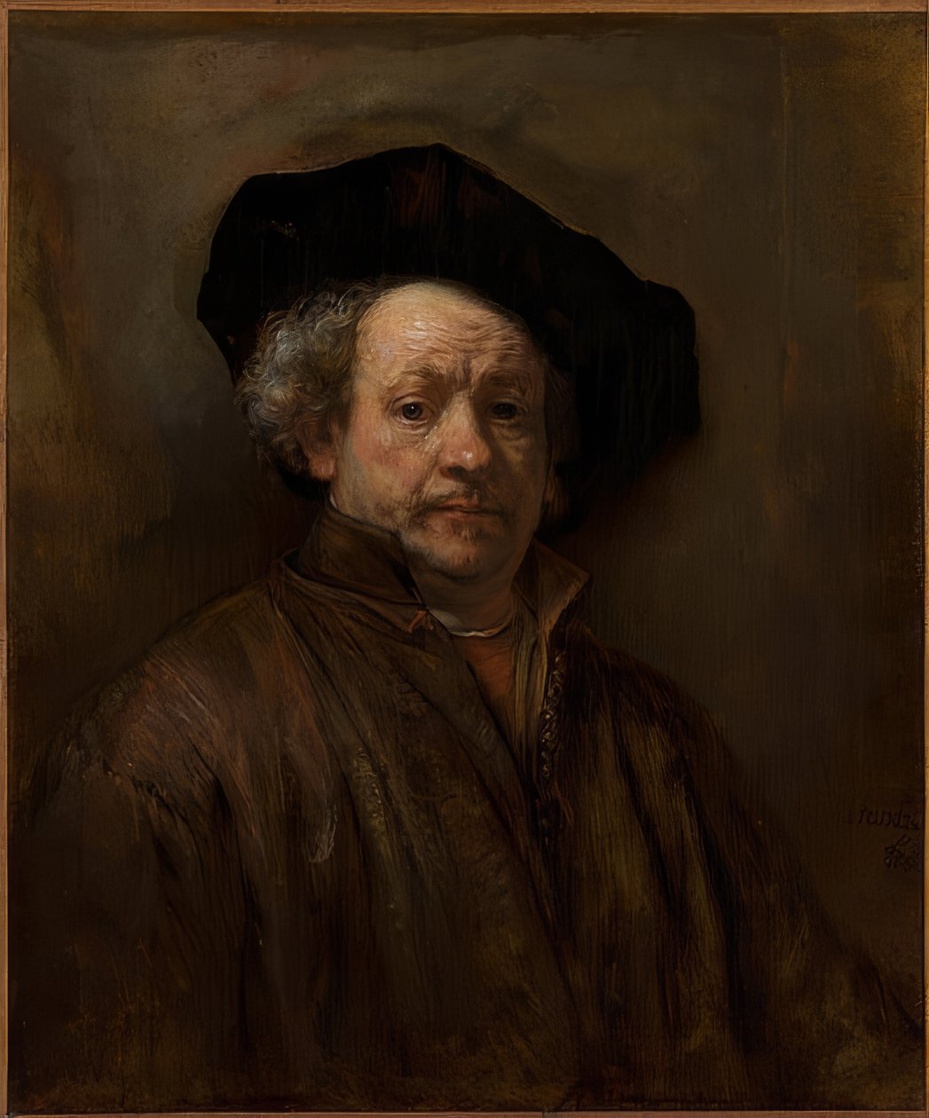 تصوير شخصي. 1660 بواسطة رامبرانت فان راين