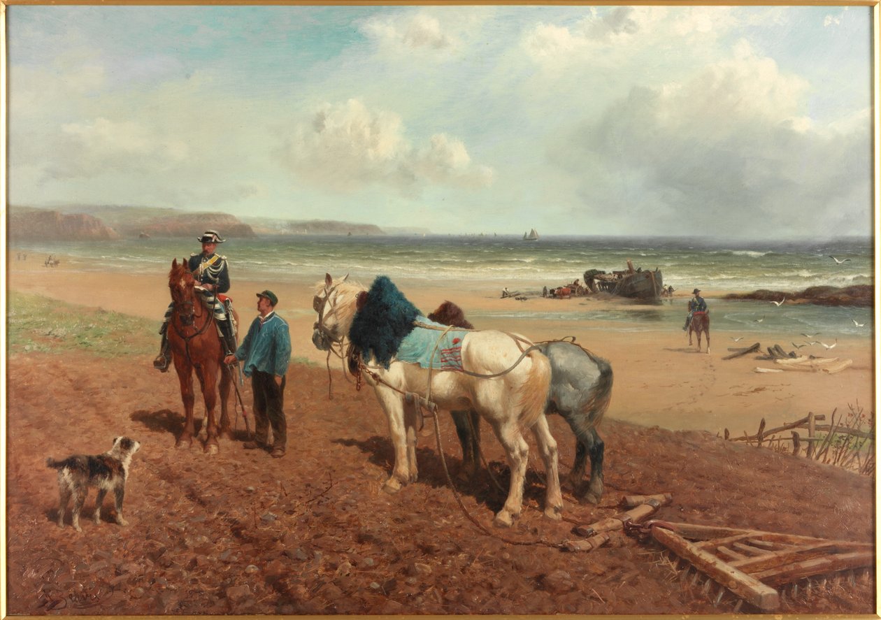 قصة حطام عام 1872 بواسطة ريتشارد بيفيس