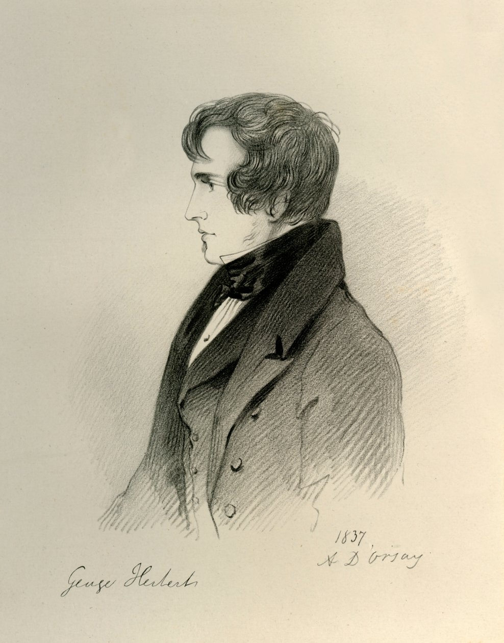 جورج هربرت ، 1837. بواسطة ريتشارد جيمس لين