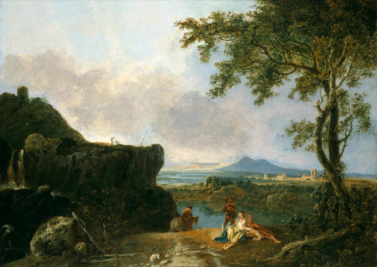 راهب أبيض 1733-1782 بواسطة ريتشارد ويلسون