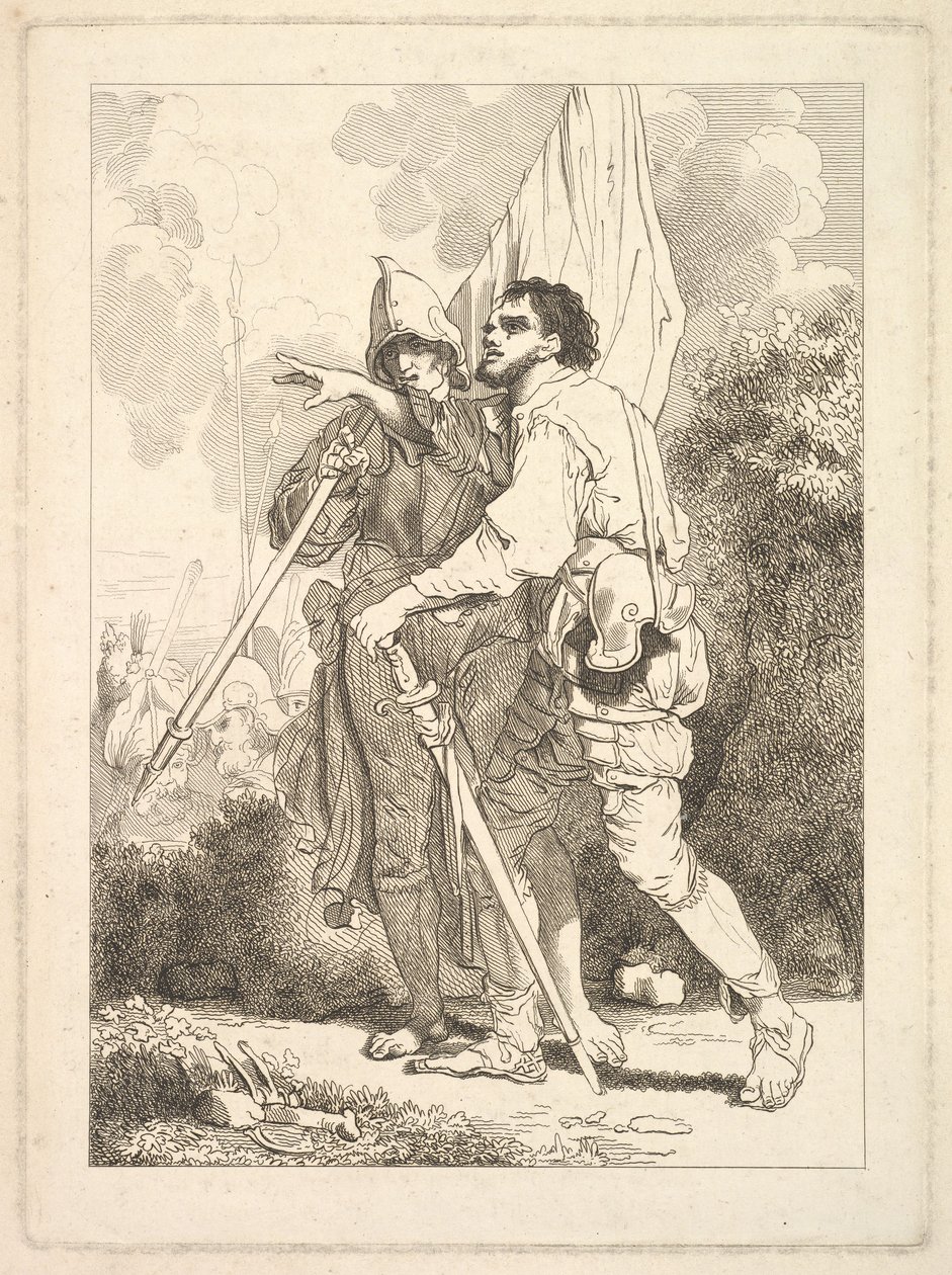 الخروج في الصباح ، 1779. بواسطة روبرت بليث