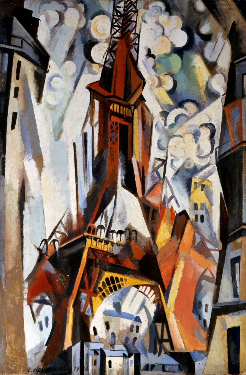 برج إيفل ، 1910-1911 بواسطة روبرت ديلوناي