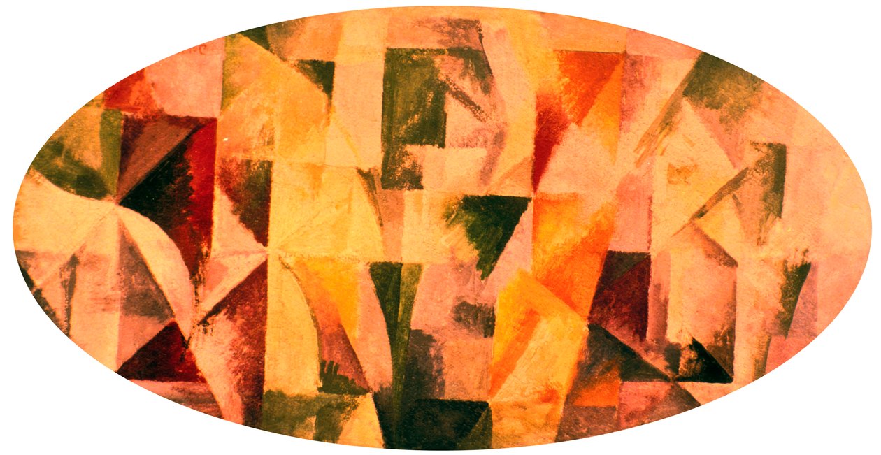 القبعة ، 1912 بواسطة روبرت ديلوناي