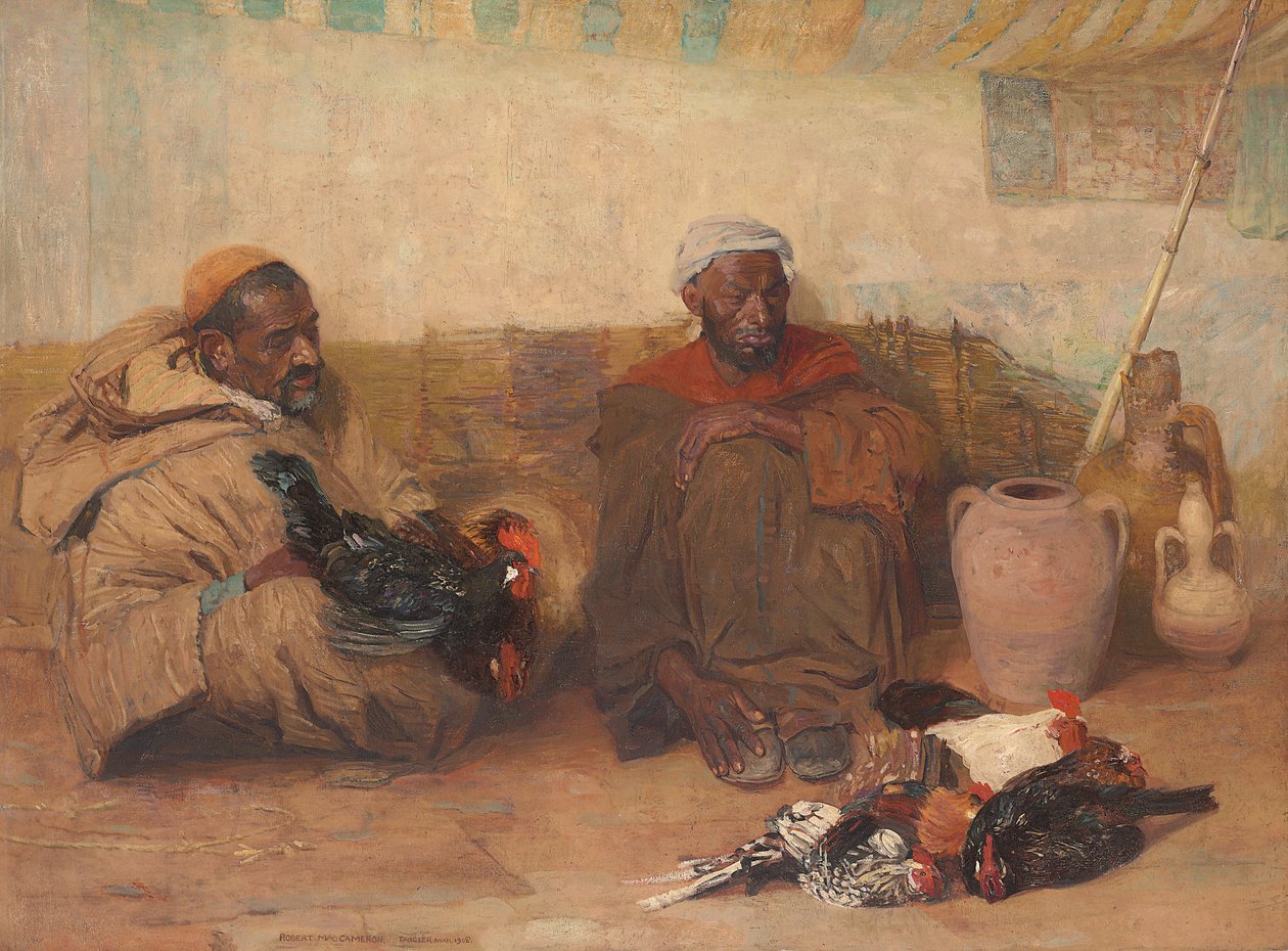 رجلان من طنجة 1908 بواسطة روبرت لي ماك كاميرون