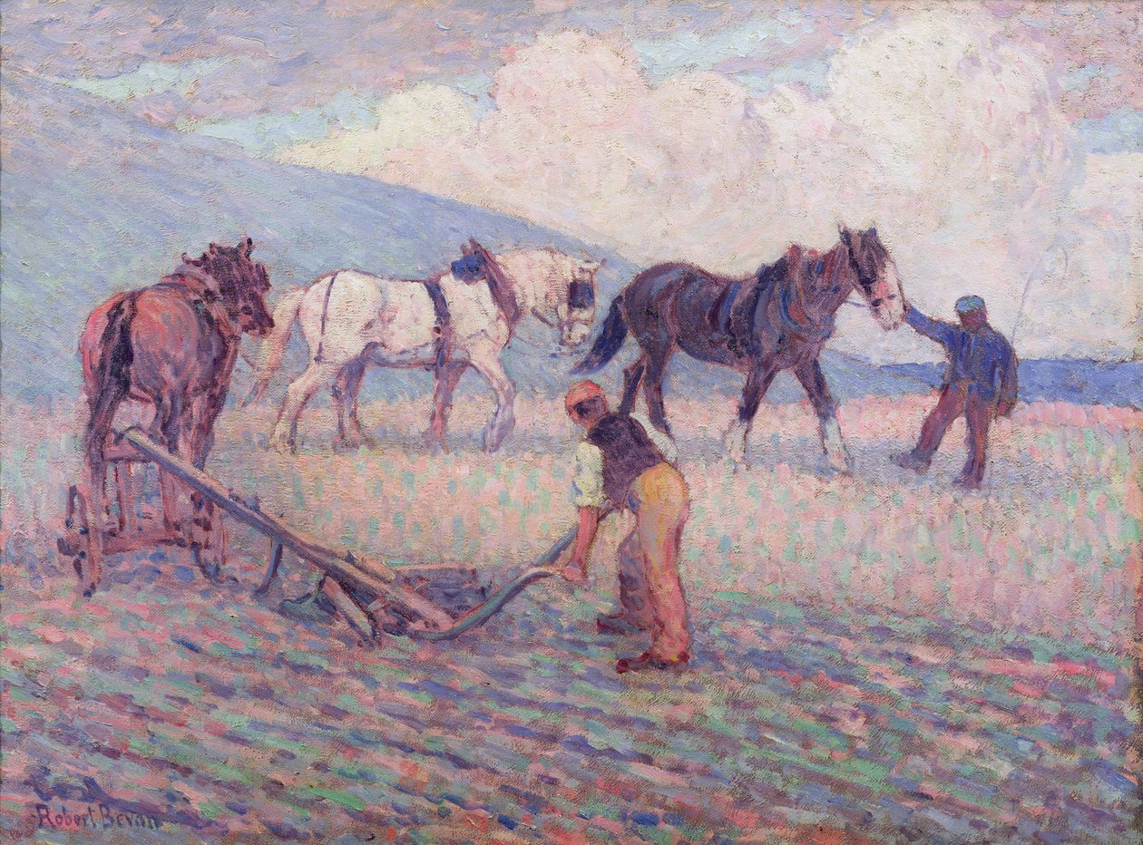 محراث Turn-Rice ، c.1909 بواسطة روبرت بولهيل بيفان