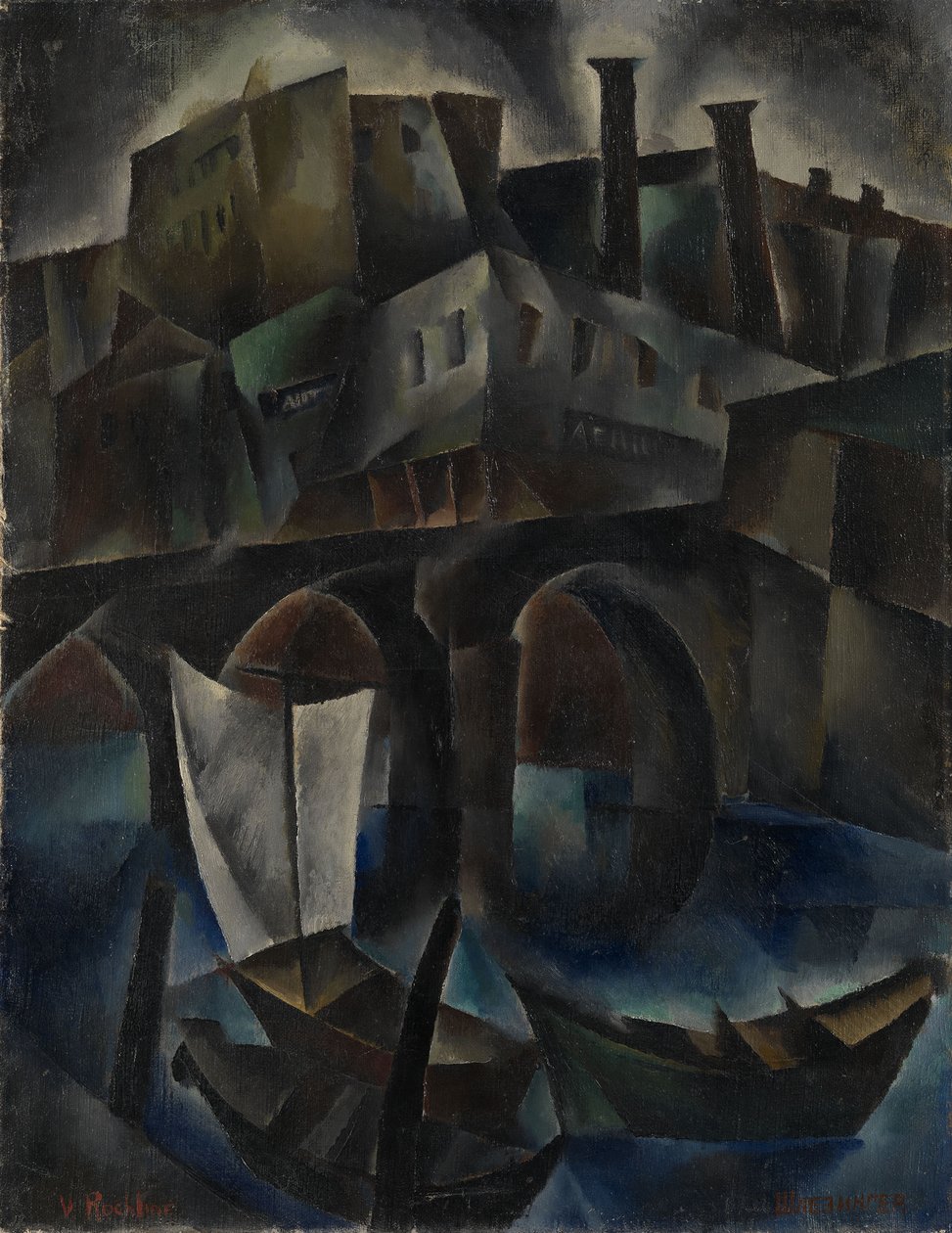 منظر لتفليس ، 1919-1920 بواسطة روكلاين