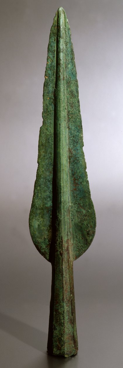رأس رمح ، Satricnm (برونزية) بواسطة رواية