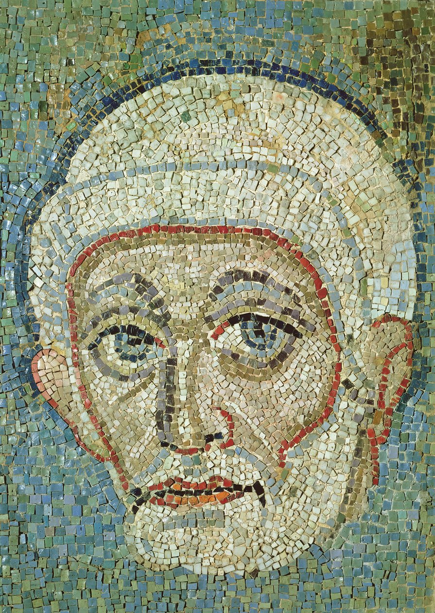الرأس (فسيفساء) بواسطة رواية