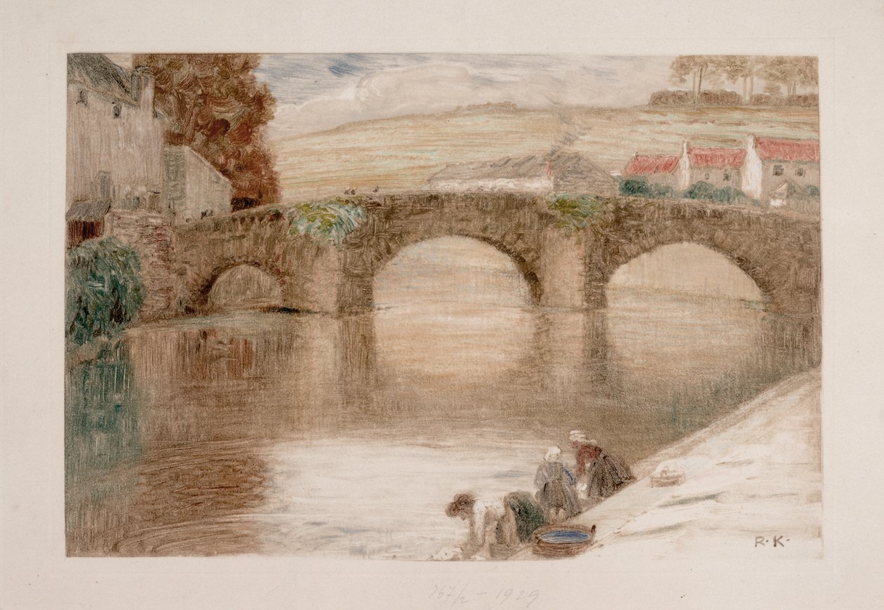 Brücke في Quimperlé I بواسطة رودولف كونوبا
