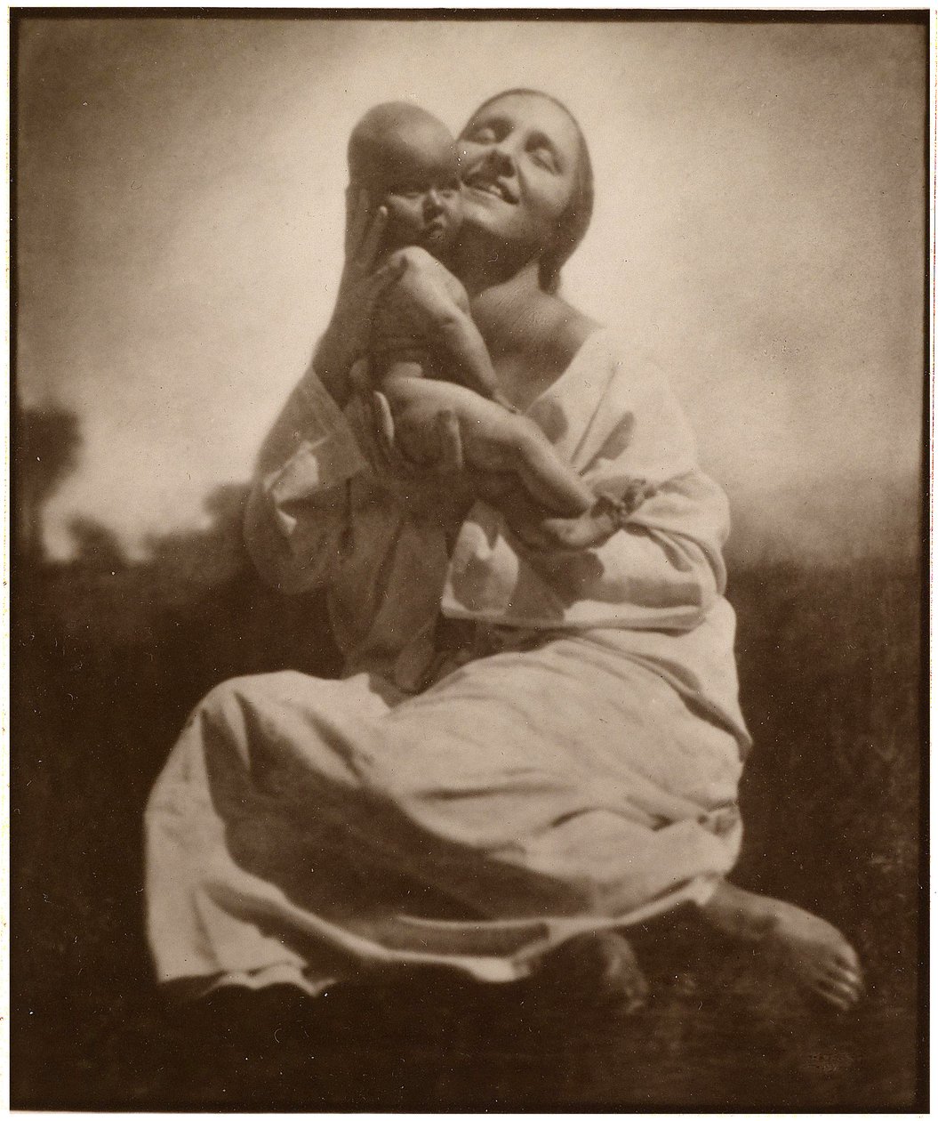 الأم والطفل ج .1925 بواسطة رودولف كوبيتز