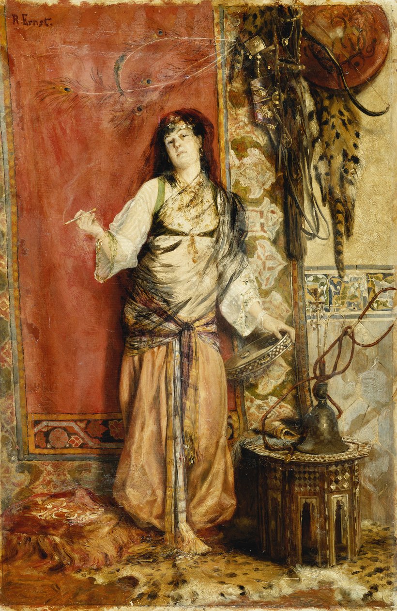 Odalisque ، بواسطة رودولف إرنست