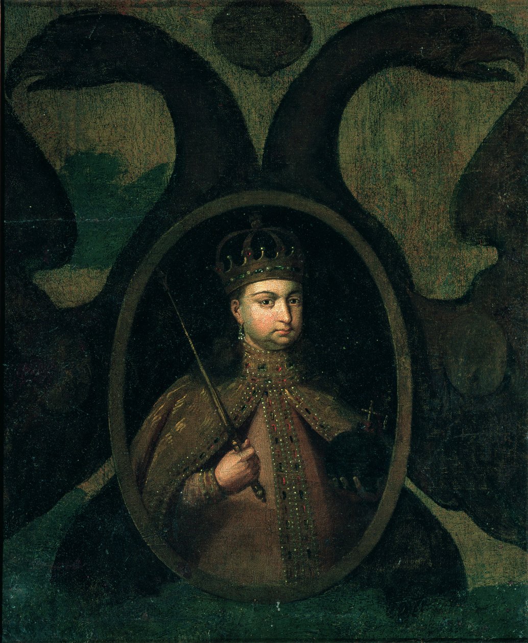 Tsarevna Sophia Alexeevna ، (1657-1704) 1680s بواسطة المدرسة الروسية