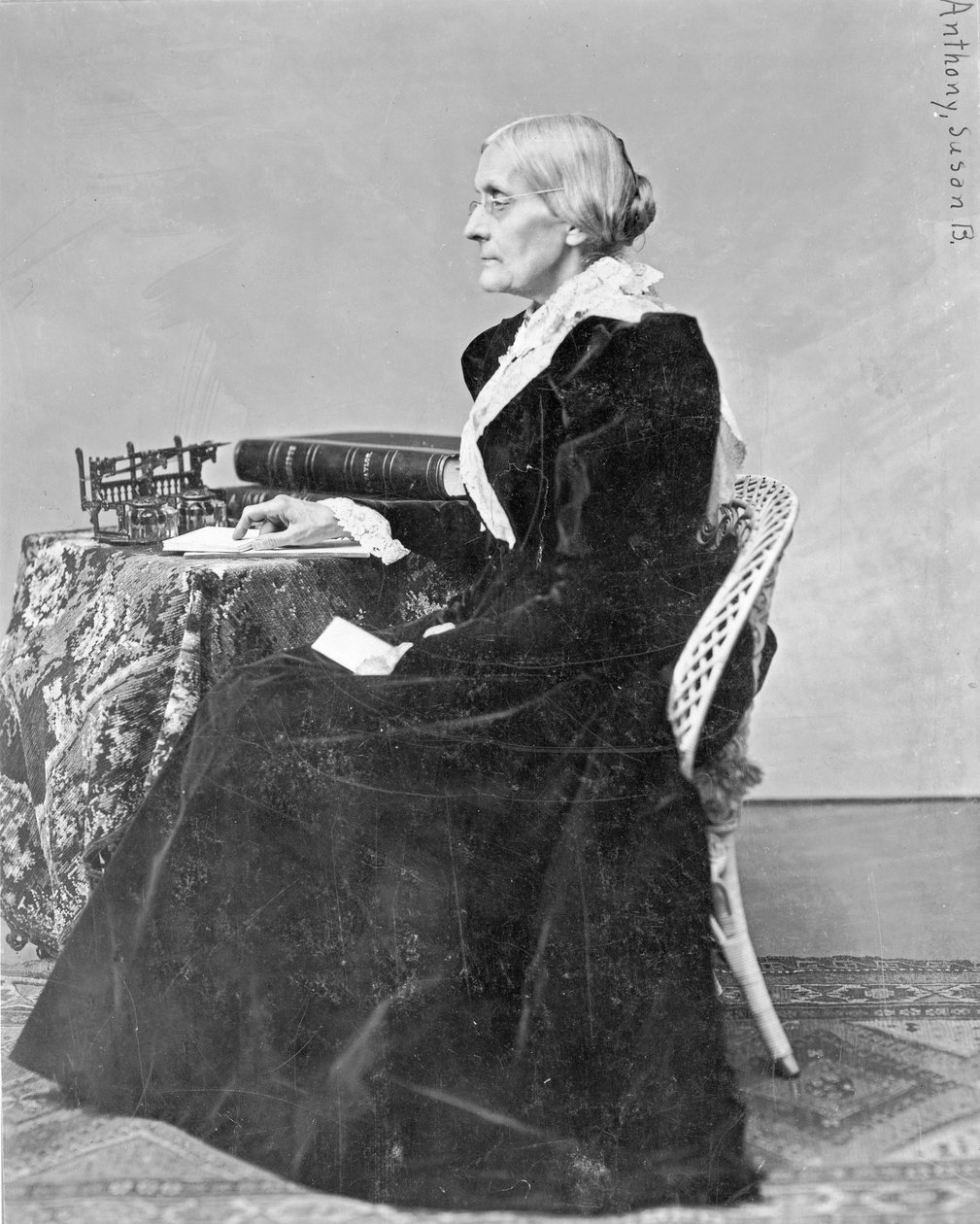 سوزان براونيل أنتوني (1820-1906) بواسطة SA تايلور