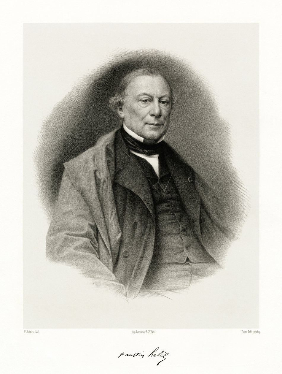 فوستين هيلي ، 1865-66 بواسطة S. Aulaire