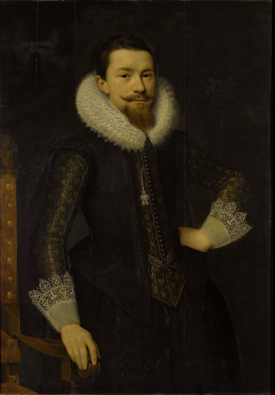 صورة لبيتر بودان كورتن (1594-1668) بواسطة سليمان مسداش