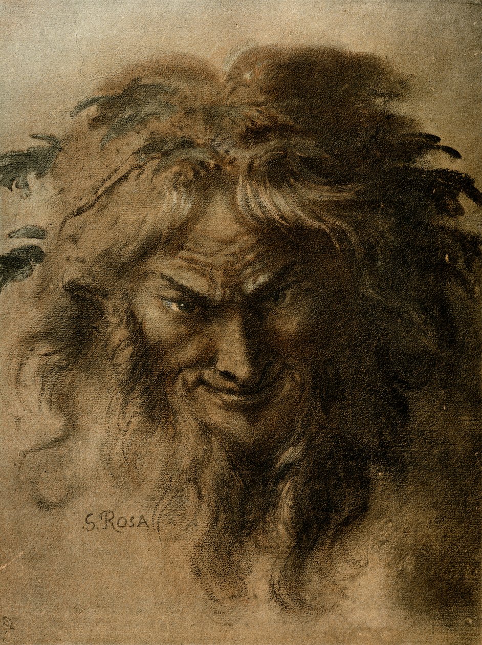 رأس Faun بواسطة سلفاتور روزا