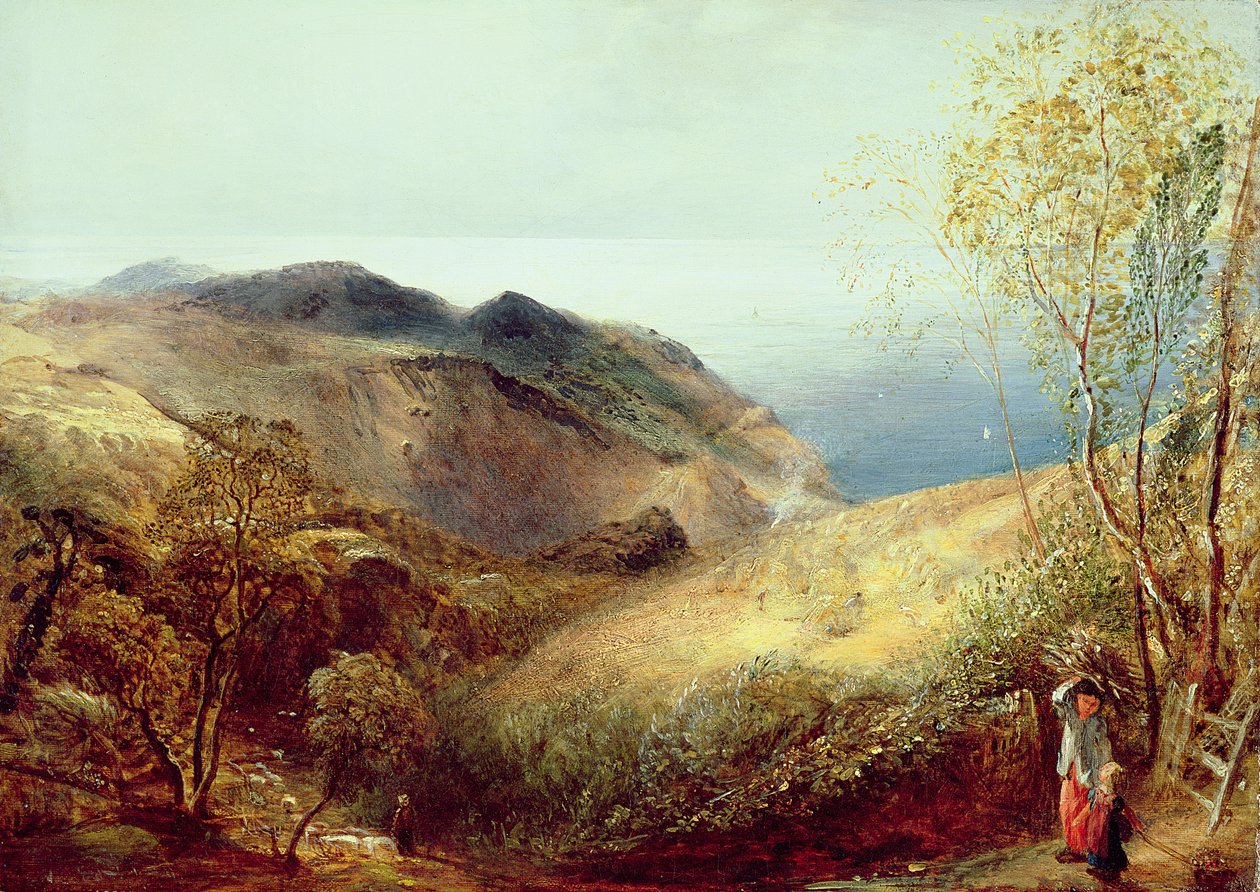 على Chalden Down ، دورست ، 1834-35 بواسطة صموئيل بالمر
